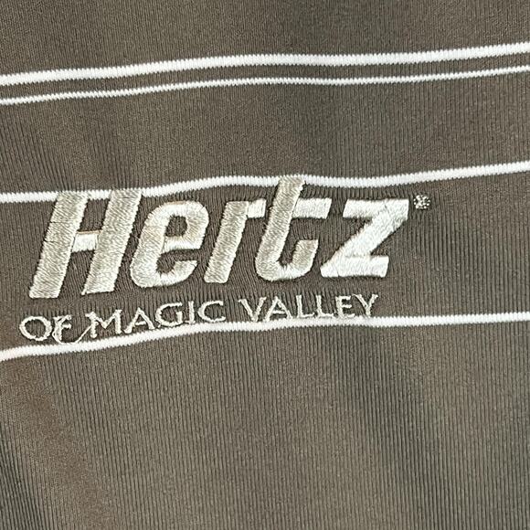 Nike Golf Pullover Mens 2XL Brown Hertz Magic Valley FIT Dry Half Zip Jacket - Picture 3 of 12